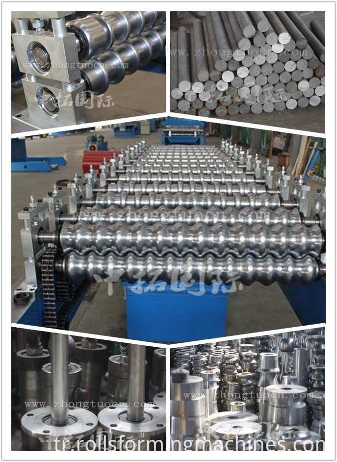 çift katmanlı metal çatı rulo üretim hattını oluşturan double layer metal roof roll forming production line